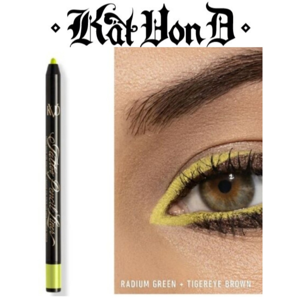 Kat Von D Tattoo Pencil Liner Waterproof Long-Wear Gel Eyeliner